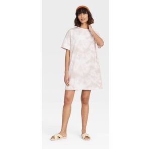 A New Day Tie-Dye T-Shirt Dress - L